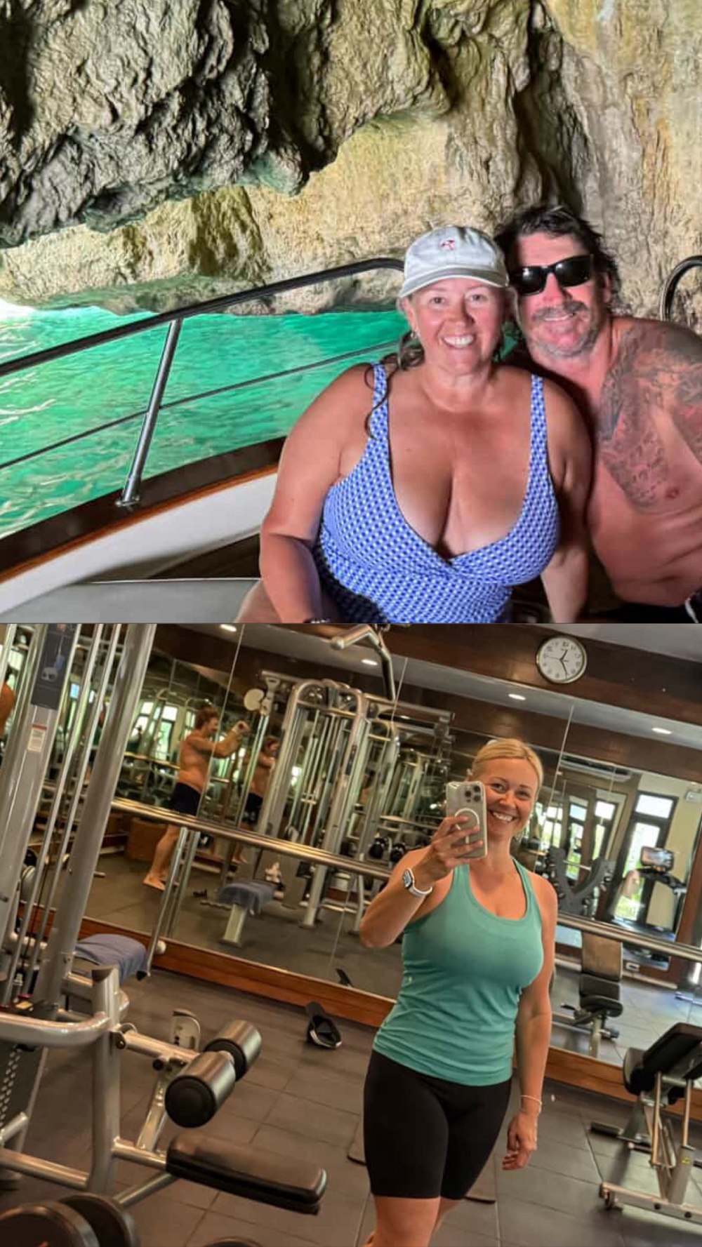 Larissa, before and after
